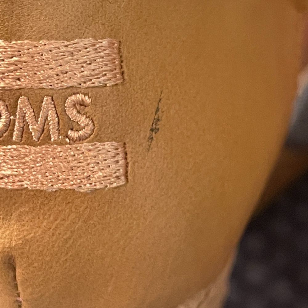 Toms Tan and Gray Wedges - Picture 6 of 10